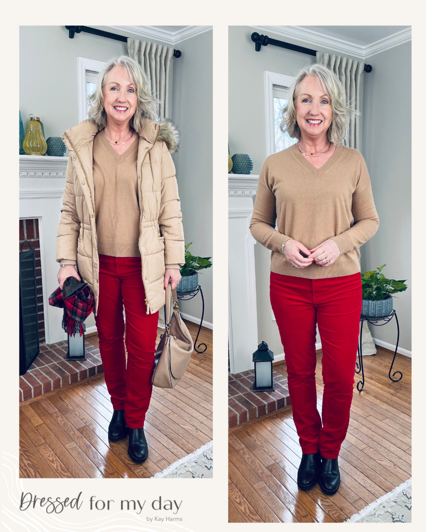 A classic but very festive look for the season! 

#LTKSeasonal #LTKHoliday #LTKstyletip
