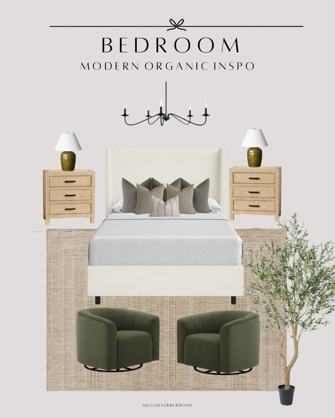 Here’s a cozy modern organic bedroom look I’m loving lately!

Neutral textures, those olive green swivel chairs (so good), and a layout that feels simple but still elevated. 🤎


#modernorganic #LTKhome #bedroominspo #neutralhomevibes #cozyandintentional #meggieferrerhome

#LTKSummerEdit #LTKHome #LTKStyleTip