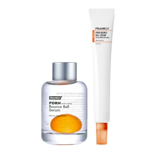 Amazon.com: FRANKLY Salmon PDRN Bounce Ball Serum & Cream Duo \u2013 99% Pure Salmon DNA for Post... | Amazon (US)