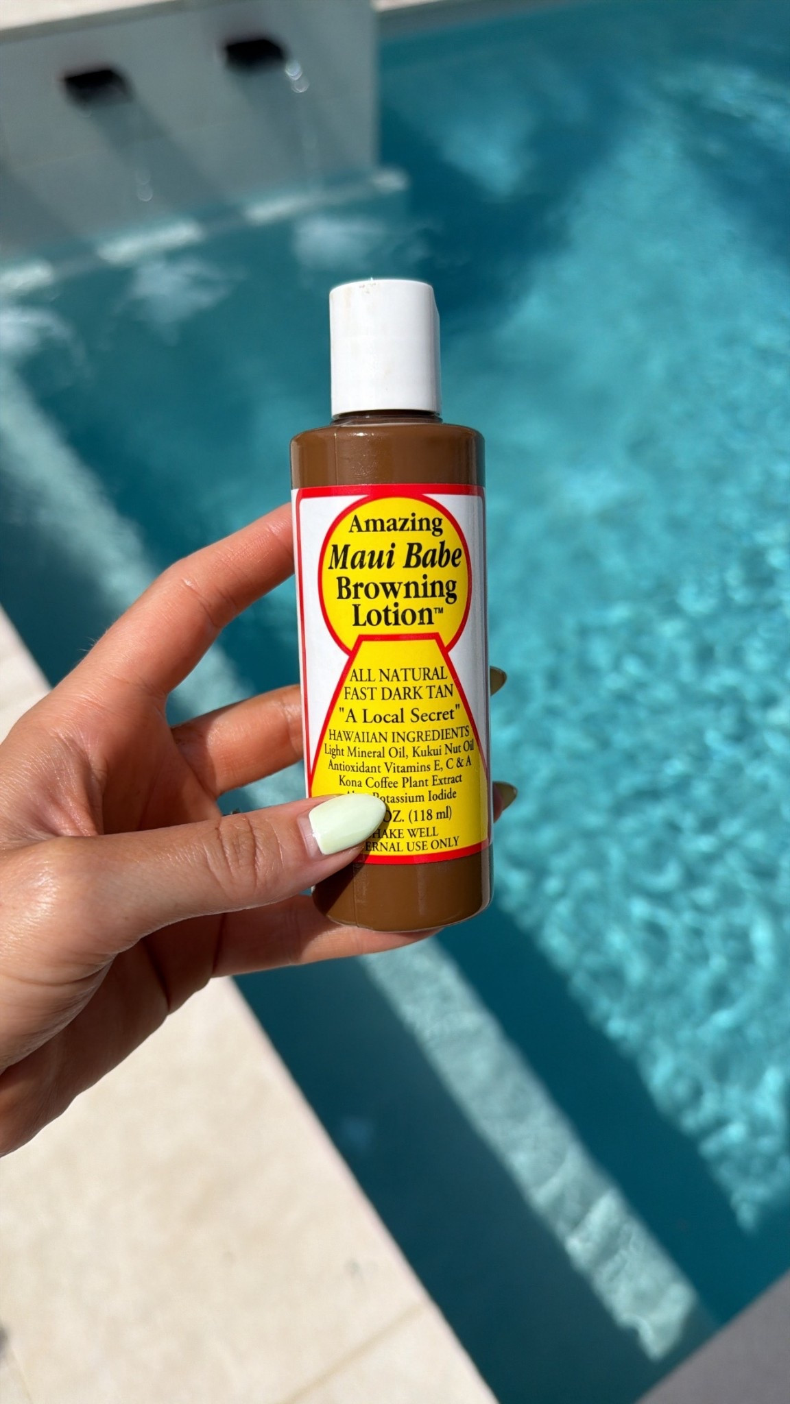 Best tanning lotion ever 🤎☀️ 

#LTKTravel #LTKselfcare