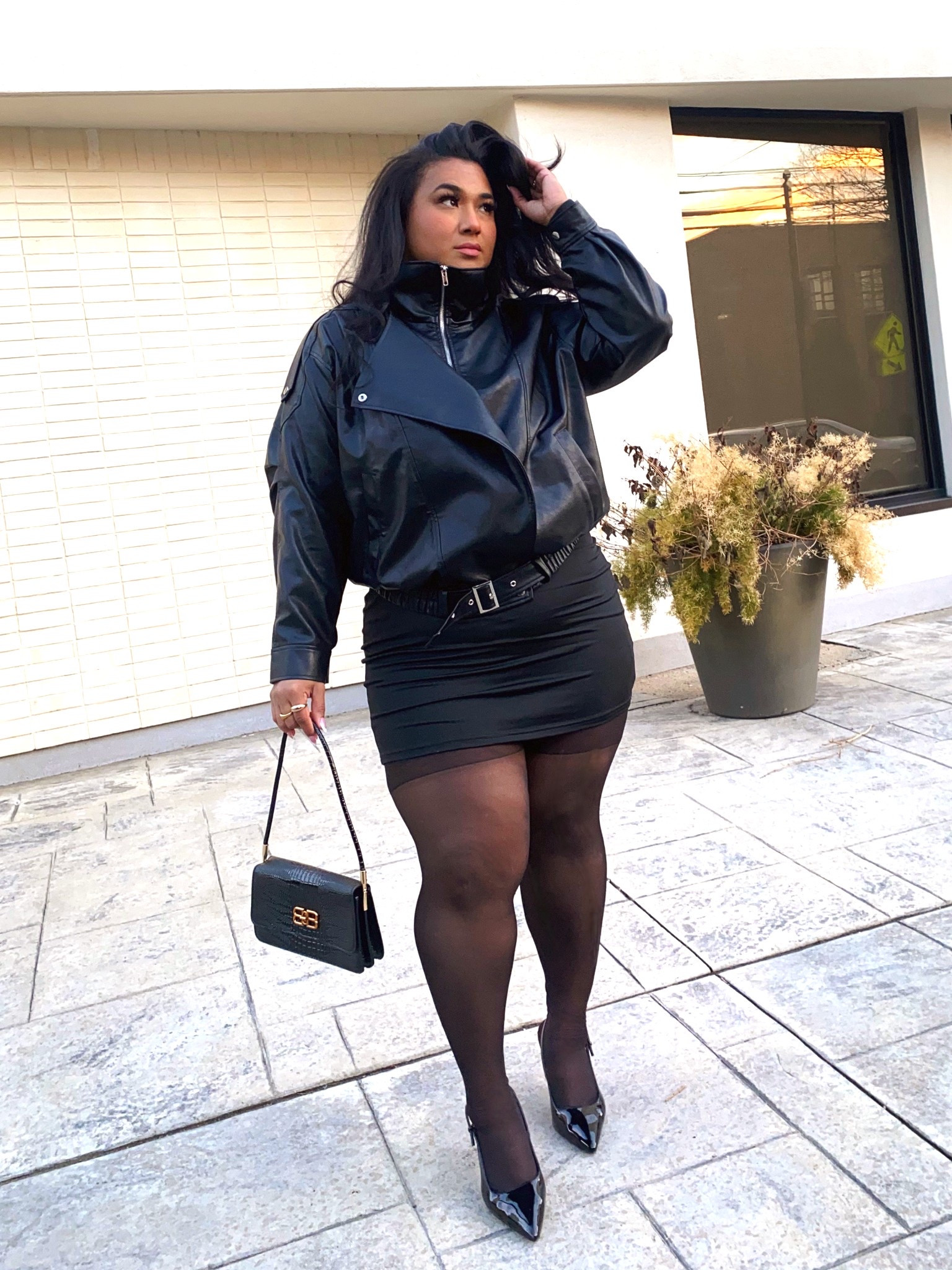 Plus size Moto Jacket 
(Zara dupe)

#LTKHoliday #LTKPlusSize #LTKootd