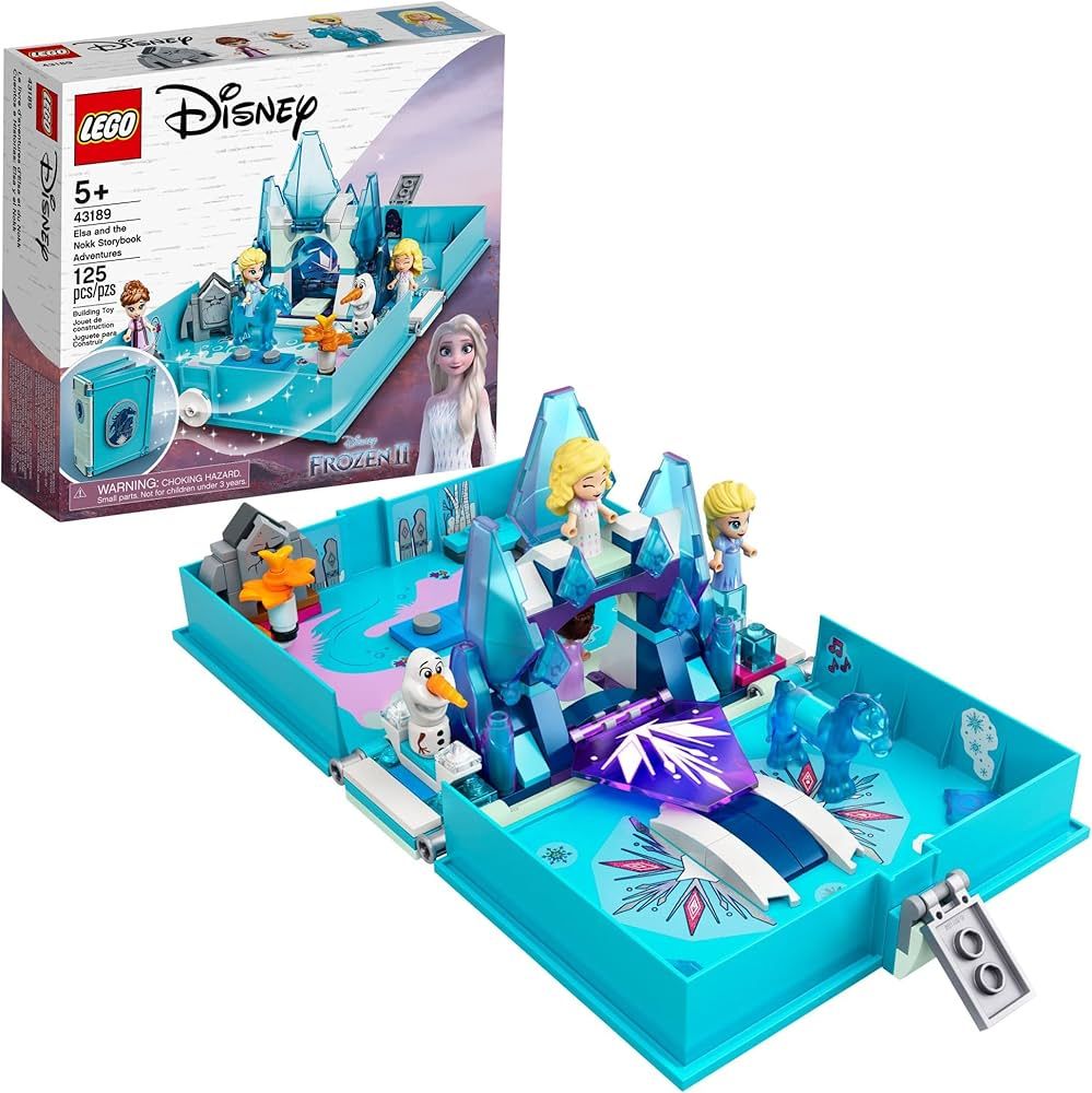 LEGO Disney Frozen 2 Elsa and The Nokk Storybook Adventures Building Toy 43189 Movie-Inspired Fro... | Amazon (US)