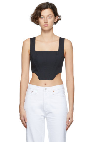 Black Alice Corset | SSENSE