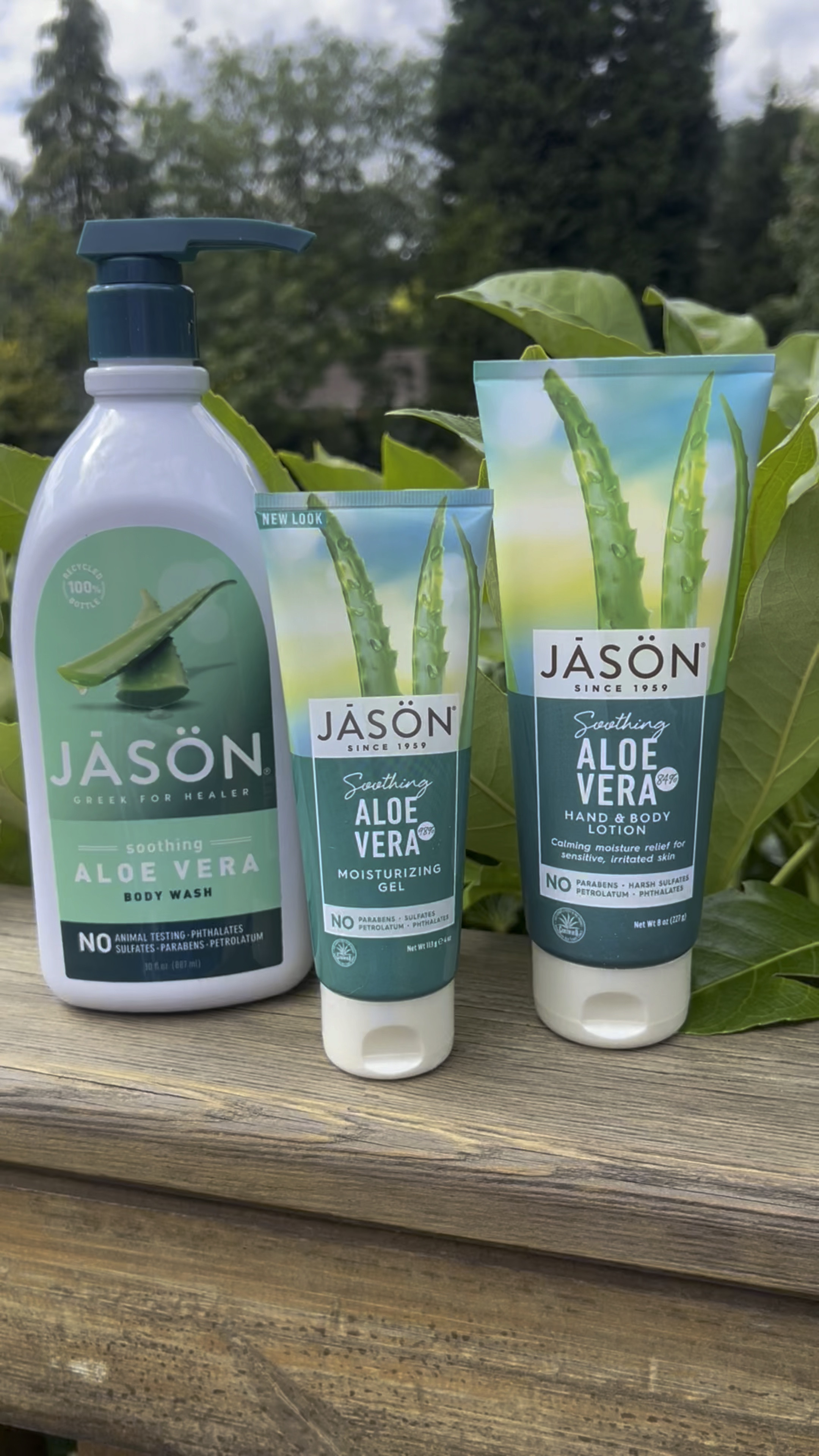 Aloe Vera is such a great ingredient to use on Dry, Sun damaged, irritated skin and makes a great soothing lotion after you shaved. The ideal holiday must have for when you’ve been in the sun all day. These Jason products are ideal for all the family 

#LTKfamily #LTKtravel #LTKbeauty