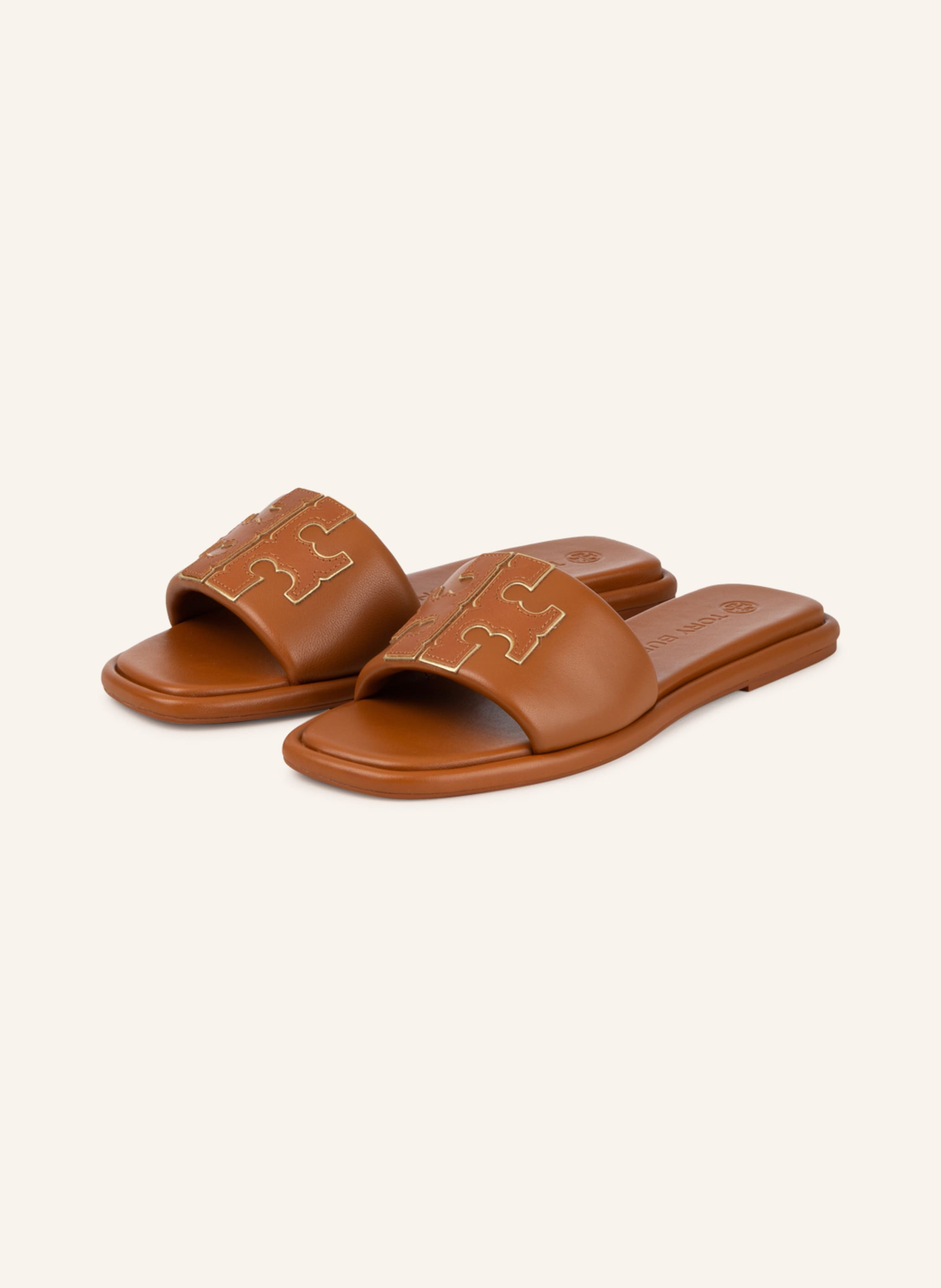 TORY BURCH Pantoletten in cognac | Breuninger (DACH)