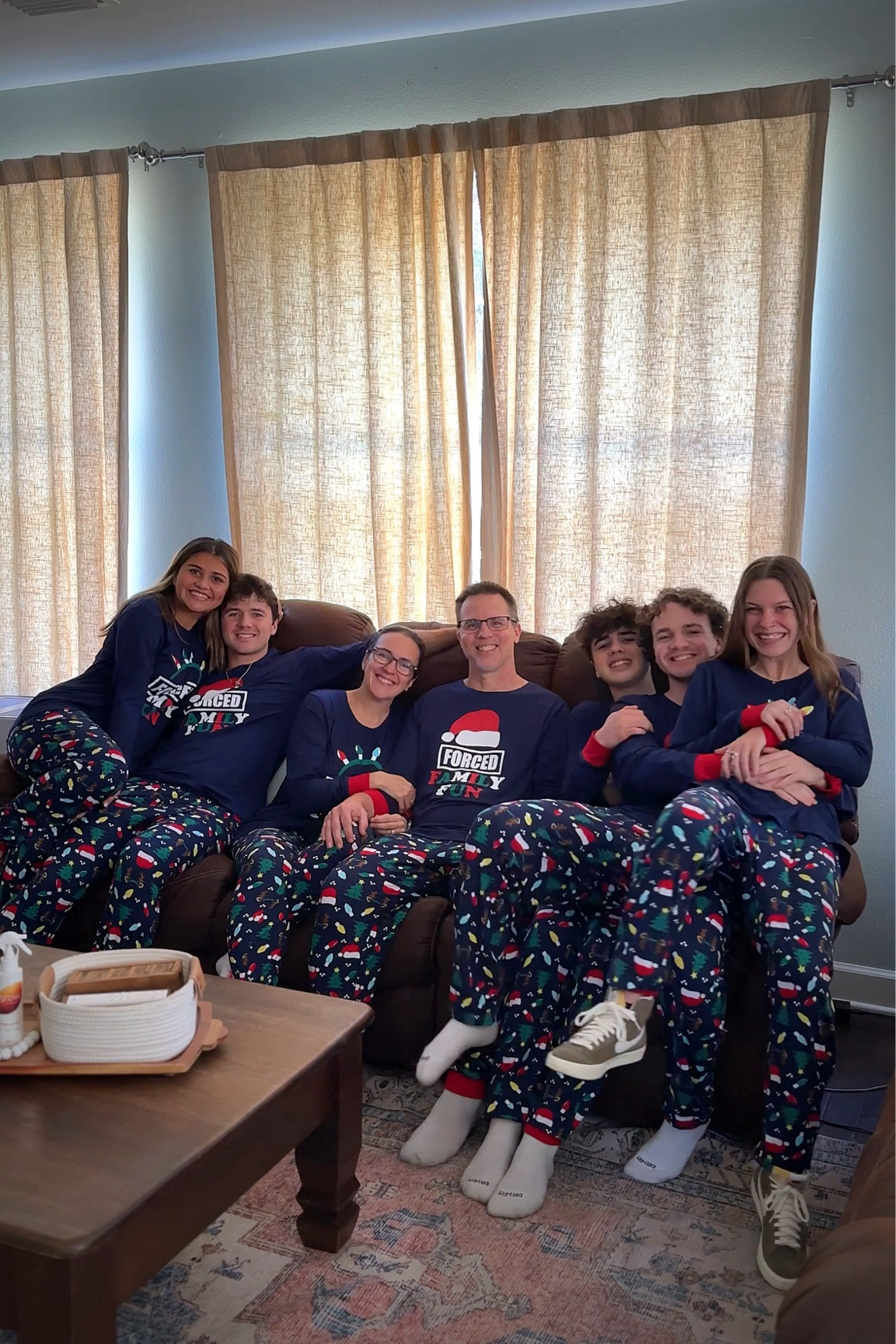 @walmartfashion for the win! 🎄 My family looked so cute in our matching Christmas jammies! #WalmartPartner #WalmartFashion

#LTKFamily #LTKHoliday #LTKSeasonal