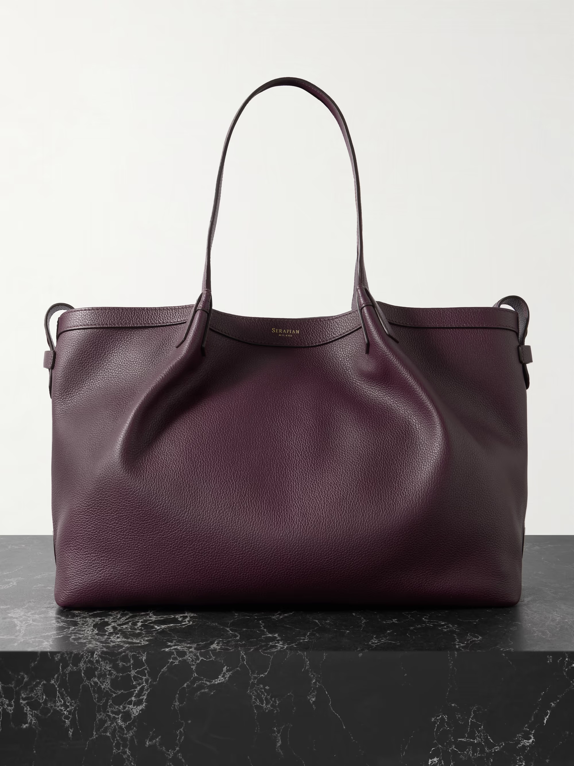 Secret large textured-leather tote | NET-A-PORTER (US)