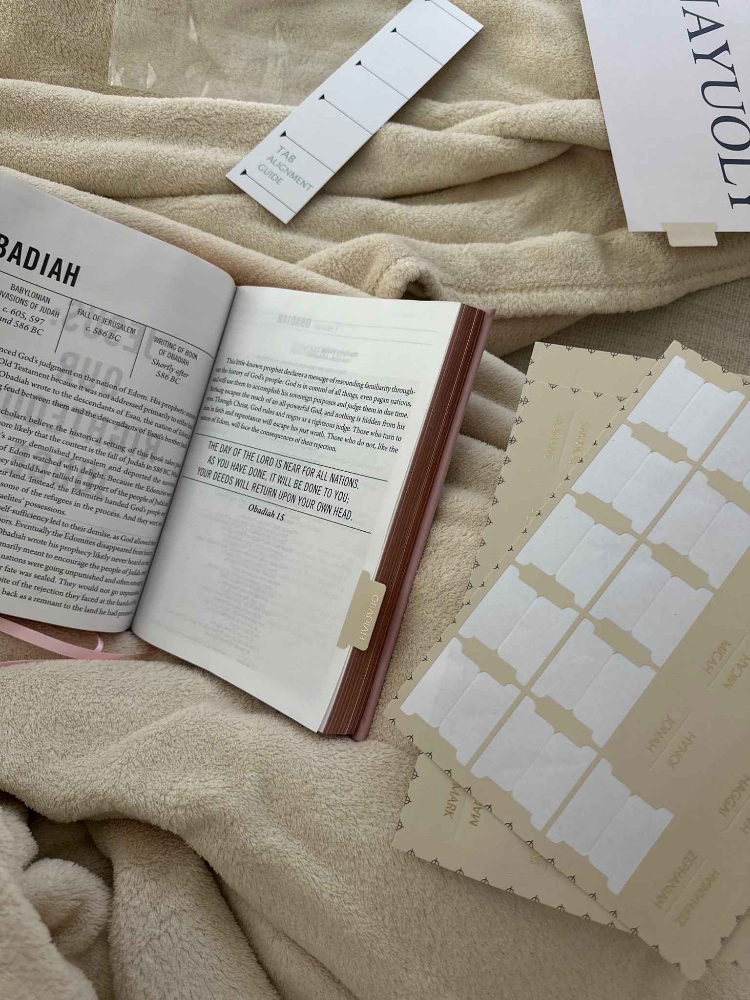 everything bible related linked 🩷