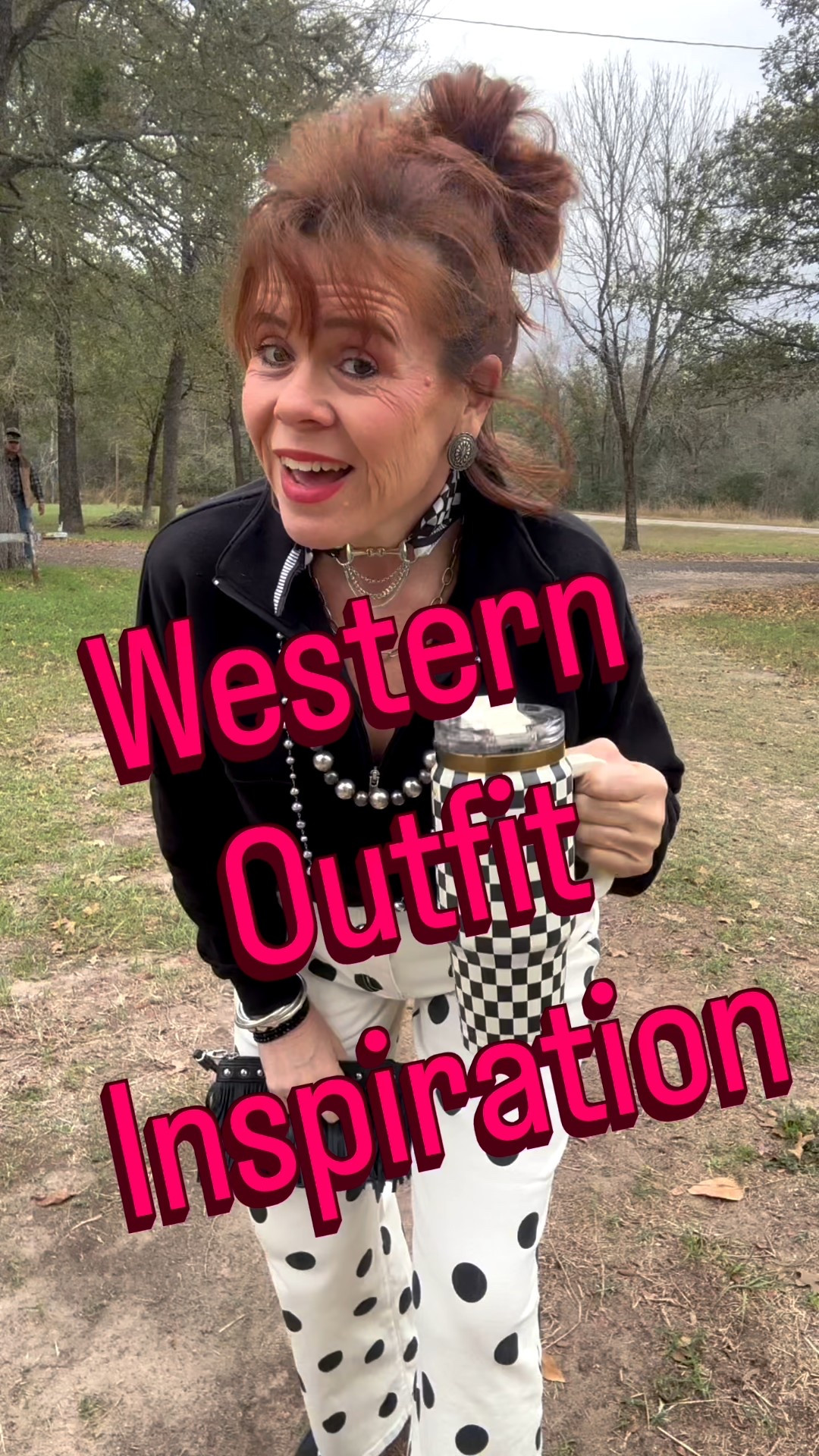 Everyday outfits with a Western flair!

Outfit Inspiration- 
Hi! I’m PoppieMichelle and I love looking good at affordable prices. If you can relate- tap that HEART!

My black quarter zip Walmart pullover is black sweatshirt material and I’m wearing a size medium

My polkadot crop pants are a size 4 from Sheen. I love the black-and-white polkadot denim.

My black and white soccer sneakers from Walmart or some of my favorites.

And who doesn’t love a black-and-white checkered print spill proof 32 oz Tumbler. Guess what I got it from Walmart!




#walmartfashion #walmartoutfit #westernfashion  #westernstyle #westernootd #countrystyle  

#LTKootd #LTKdayinmylife