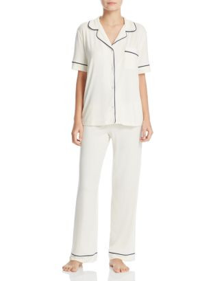 Gisele Short Sleeve Long Pant Pajama Set | Bloomingdale's (US)