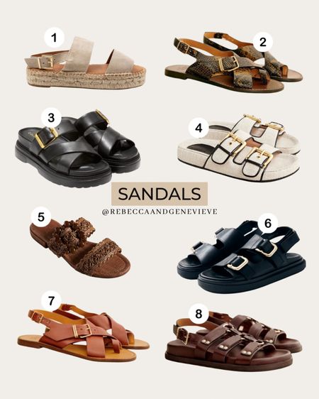 Current favorite sandals 

#LTKshoecrush #LTKSeasonal