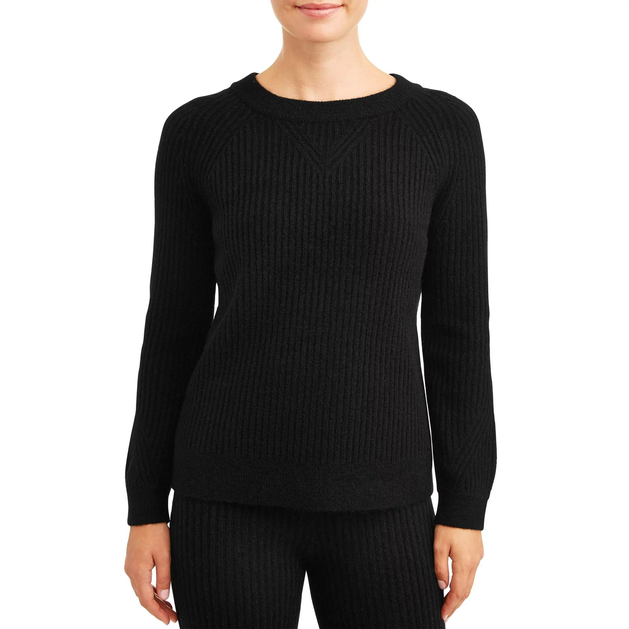 Time and Tru Women's Cozy Sweater | Walmart (US)