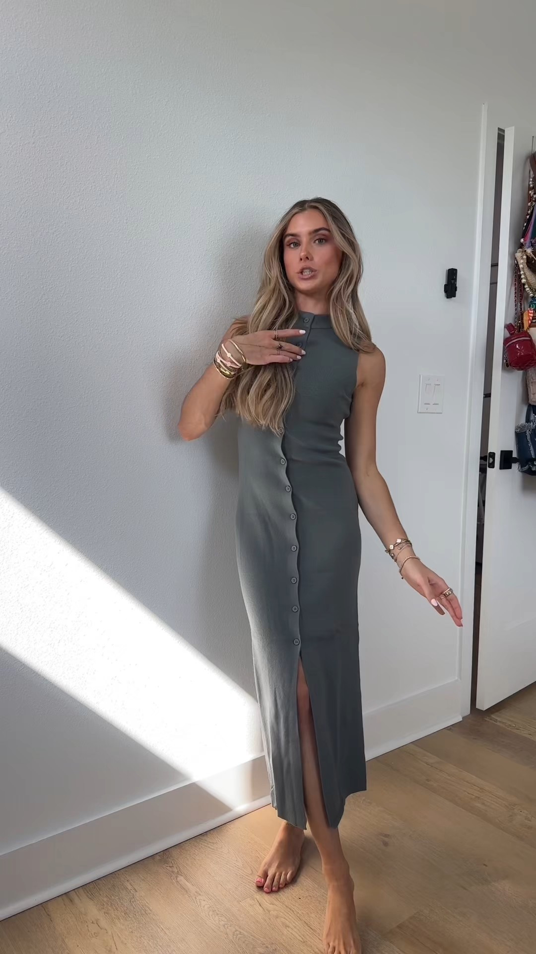 Walmart size XS This season, we pivot our knitwear selection and focus on sophisticated pieces with style that stands the test of time. Scoop’s Button-Front Midi Sweater Dress embraces casual elegance with its soft, midweight rib knit for a more polished texture. The sleeveless, button-front design and mockneck offer a modern, minimal silhouette for fall. Perfect for layering with tights and boots or our Kitten Heel Mules (sold separately), this midi sweater dress effortlessly transitions from day to night. Only at Walmart

#LTKSaleAlert #LTKSeasonal #LTKFindsUnder50