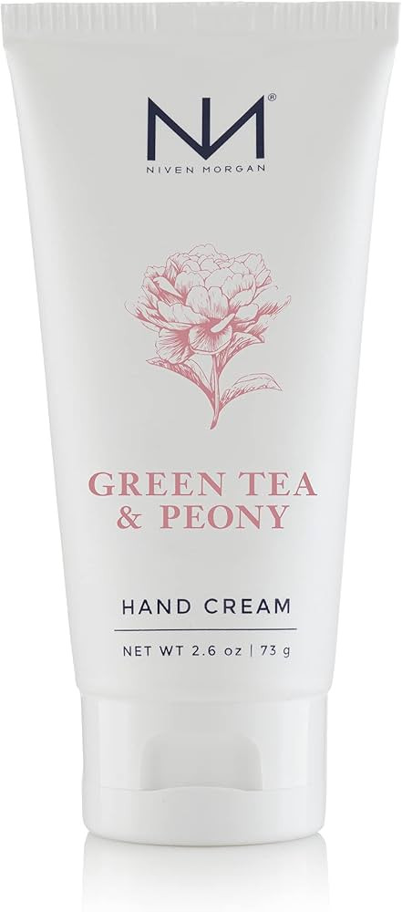 Niven Morgan Green Tea & Peony Travel Hand Cream 2.6oz | Amazon (US)