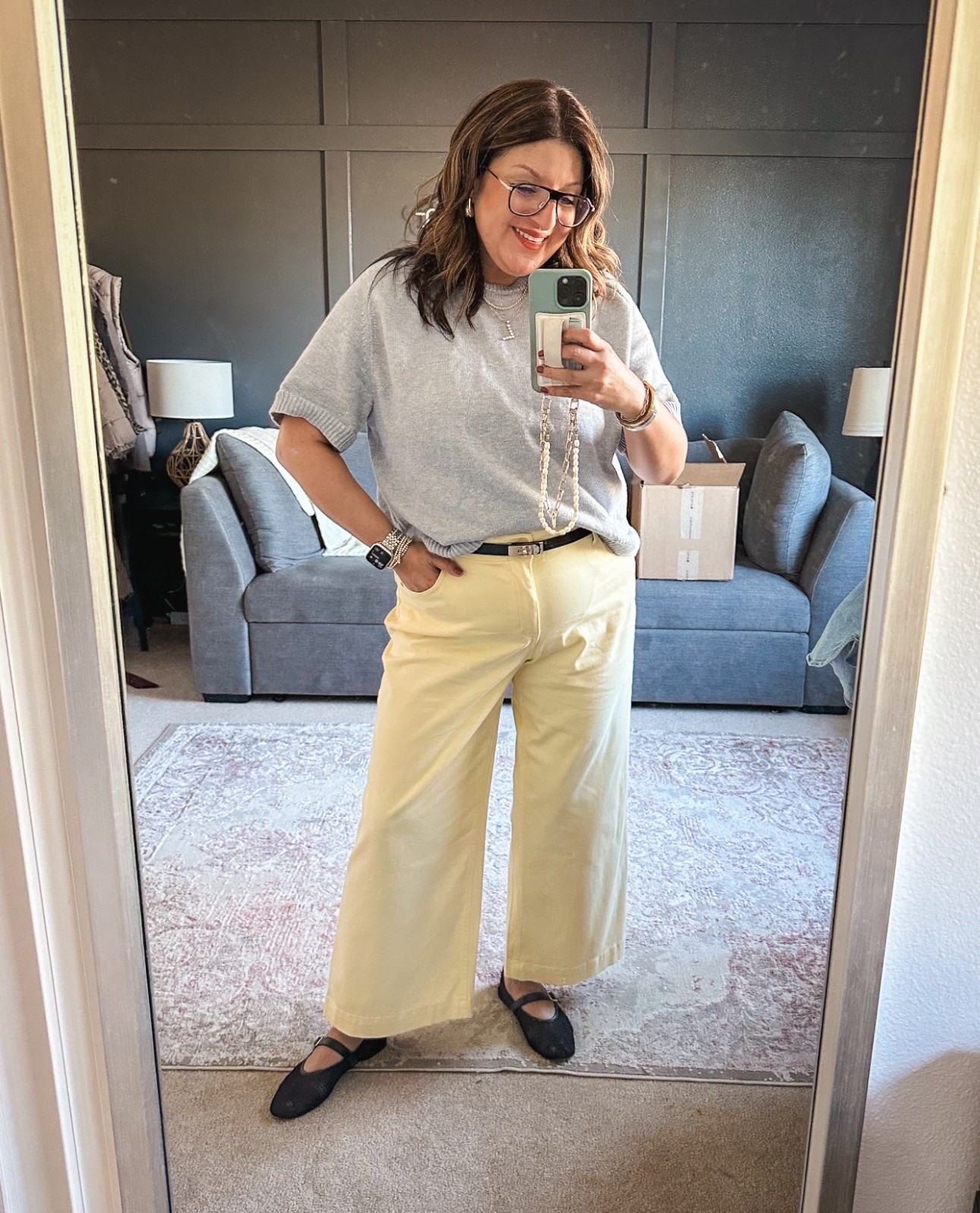 Todays teacher look: Abercrombie sweater tee (XL)- it’s old but I linked similar 
Amazon belt (OS)
Wit & Wisdom pants  (14)
Steve Madden mesh flats

#LTKMidsize #LTKStyleTip #LTKOver40