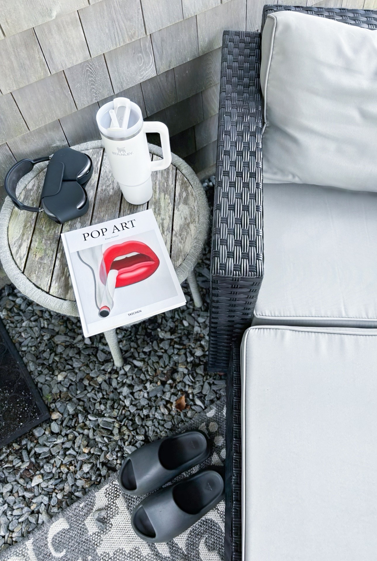 Book of the day ❤️ & I always have my headphones close by… just in case I need noise canceling to tune out the world.

Apple AirPods Max, Stanley, Yeezy Slides. 

#LTKSaleAlert #LTKFindsUnder50 #LTKShoeCrush