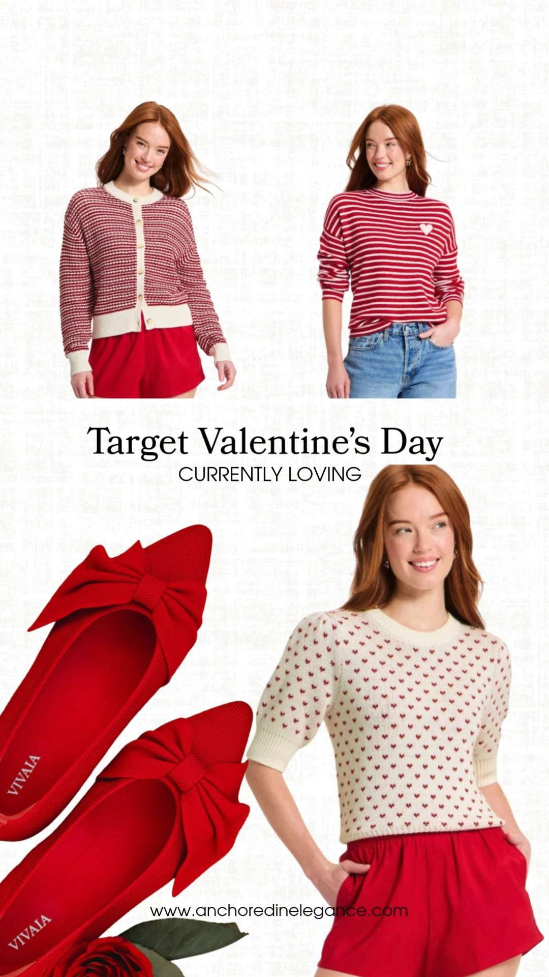 Target is winning the Valentine's Day sweater game. Here are my favorites. These are great teacher outfits, but also ideal for casual wear and can dress up for date night with a pleated skirt or pencil skirt. Also including the VIVAIA bow toe flat I like to pair these sweaters with. These sell out quickly, so I highly recommend grabbing your size while it's still available. 

Galentine's Day outfit | Valentine's Day outfit | Red sweaters | holiday sweaters 

 #LTKValentine #LTKOver40