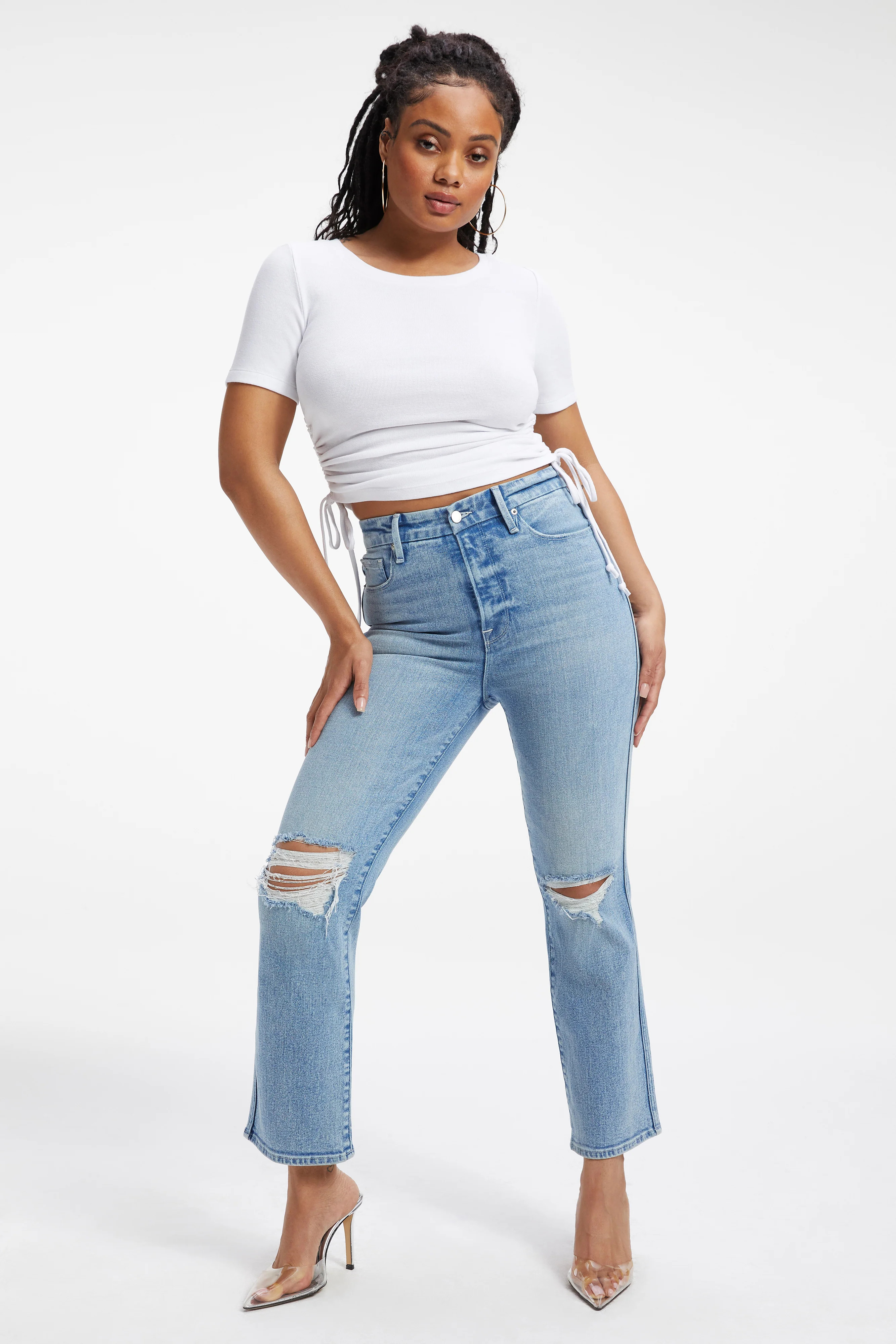 GOOD CURVE STRAIGHT JEANS | INDIGO247 | Good American