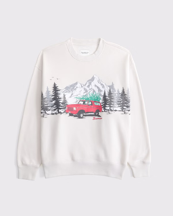 Bronco Vintage Sunday Crew | Abercrombie & Fitch (US)