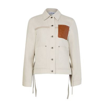 Workwear jacket in cotton and linen | 24S (APAC/EU)