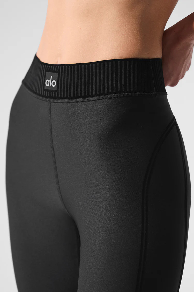 Airlift High-Waist 7/8 Line Up Legging | Alo Yoga (US)