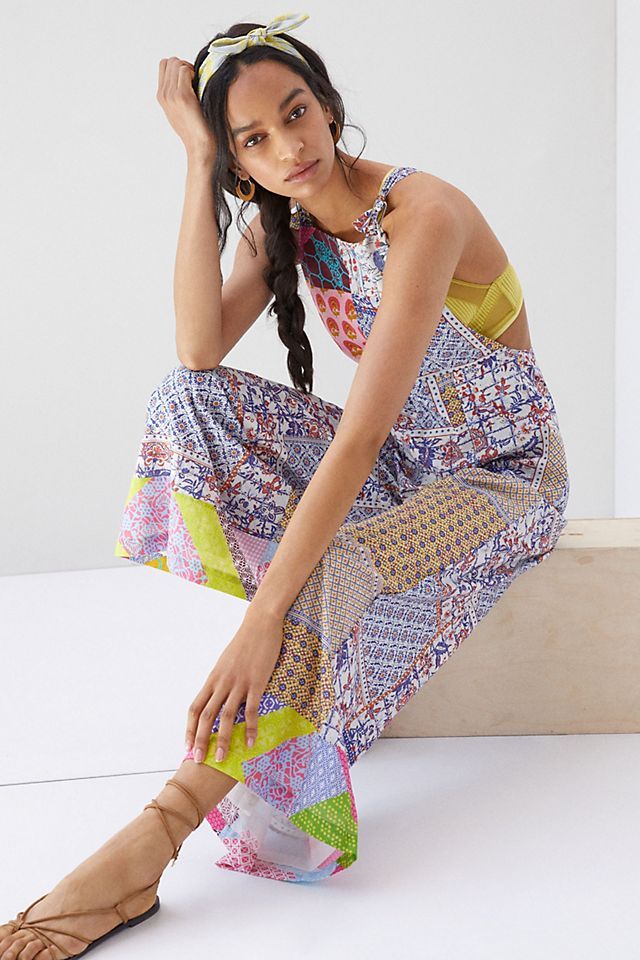 Let Me Be Patchwork Overalls | Anthropologie (US)