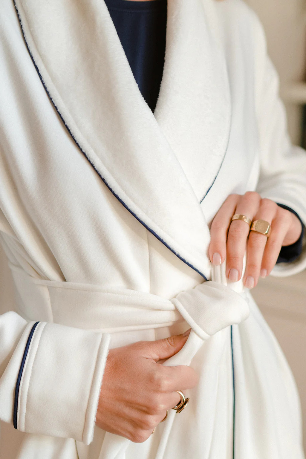 Cozy Robe in Navy | Lake Pajamas