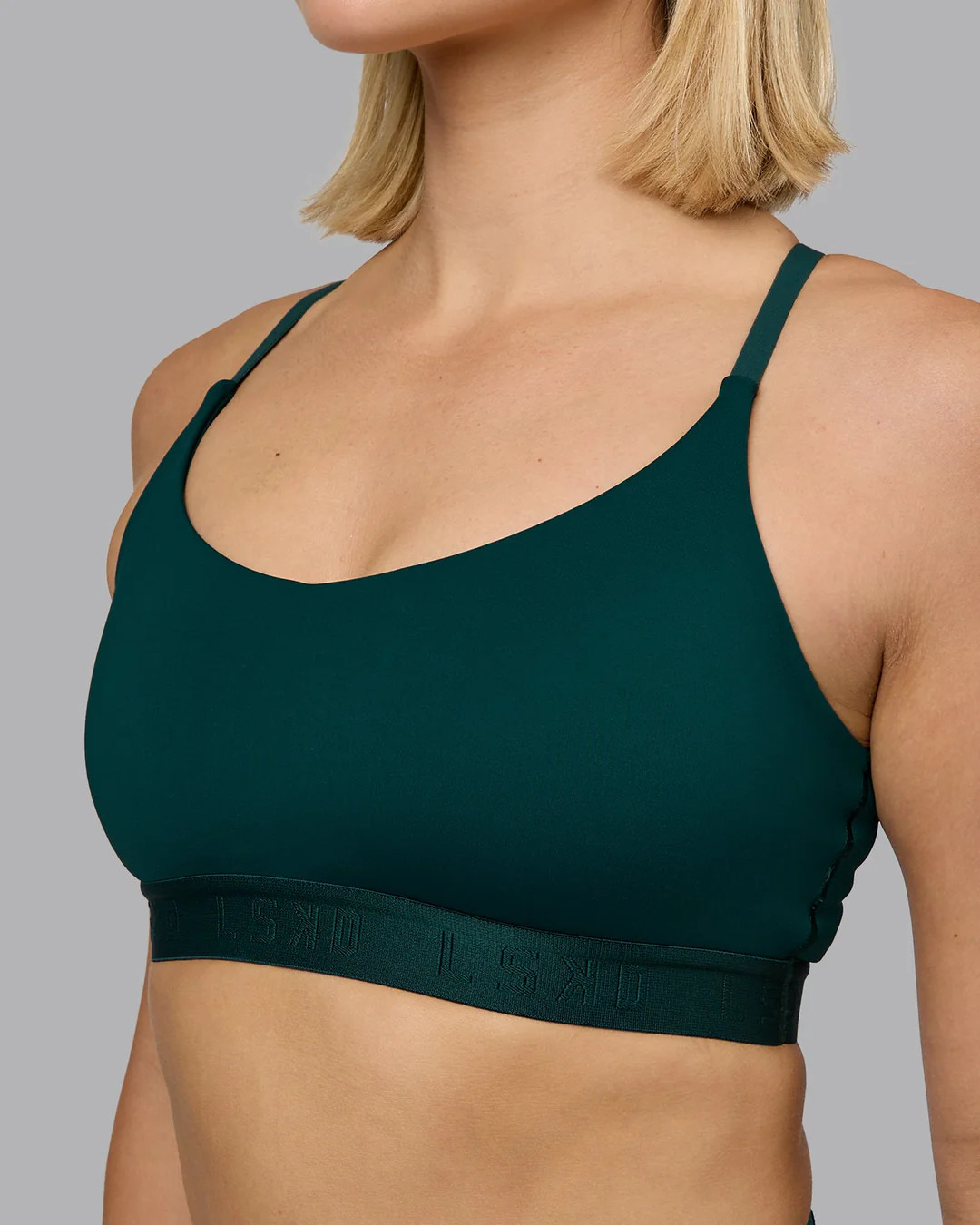 Define Sports Bra - Dark Moss | LSKD | LSKD