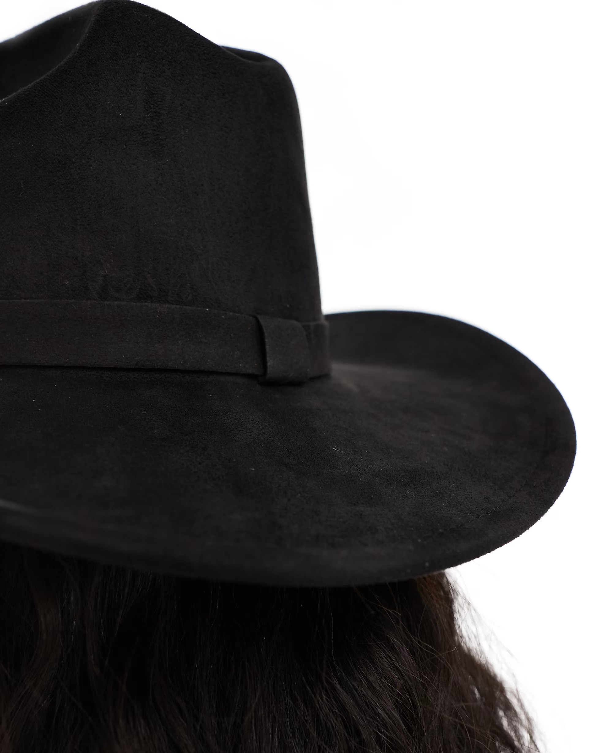 My Accessories suedette cowboy hat in black | ASOS (Global)