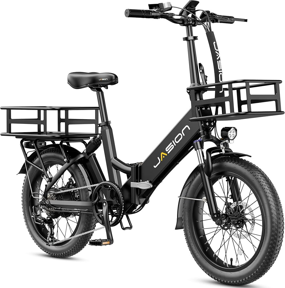Jasion EB7 ST Electric Bike for Adults, 850W Power Motor 55 Miles 28MPH Top Speed Folding Ebike, ... | Amazon (US)