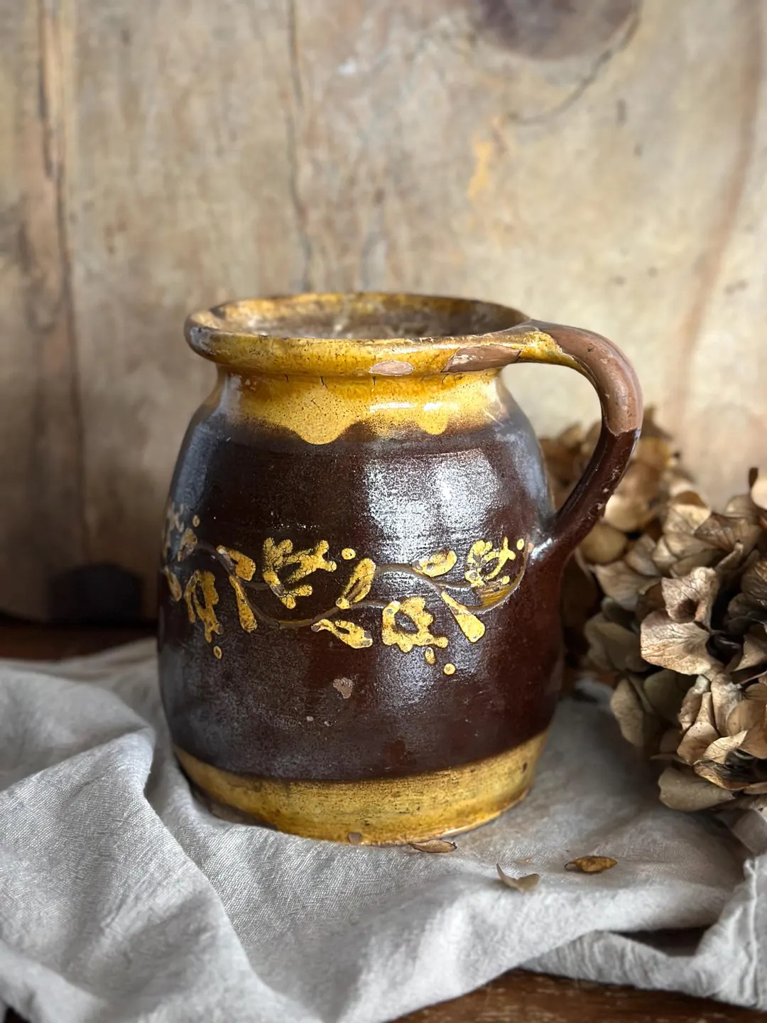 French Antique Stoneware Jug Pitcher 1800s, - Etsy | Etsy (Global)