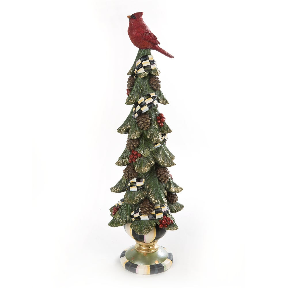 Christmas Cardinal Tree - Short | MacKenzie-Childs