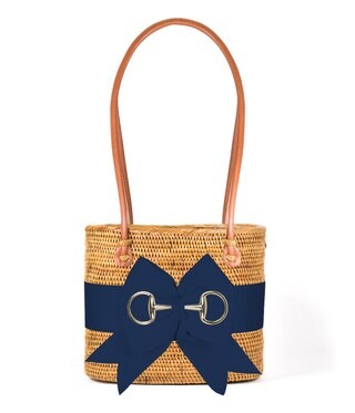 Charlotte - Medium - Navy Snaffle | Lisi Lerch Inc