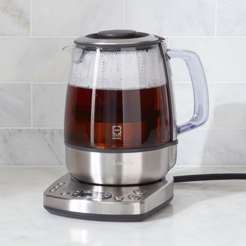 Breville One-Touch Tea Maker Electric Tea Kettle + Reviews | Crate & Barrel | Crate & Barrel