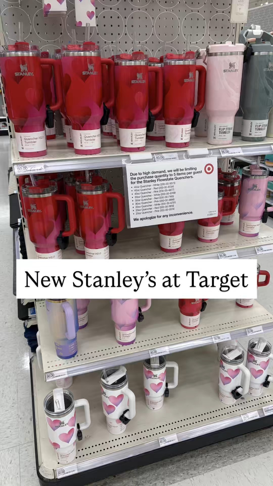 The cutest new Stanley Drop at Target 

Valentines Stanley’s at Target 

#LTKFindsUnder50 #LTKFindsUnder100 #LTKGiftGuide