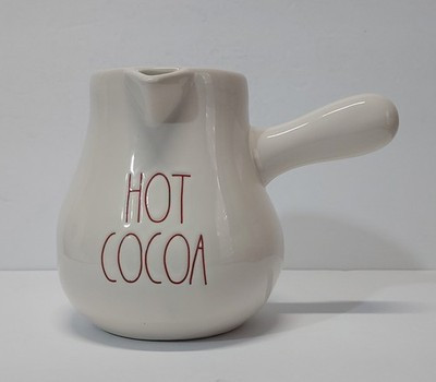 Rae Dunn Hot Cocoa Ceramic Pitcher Pot #213 Artisan Collection by Magenta | eBay US