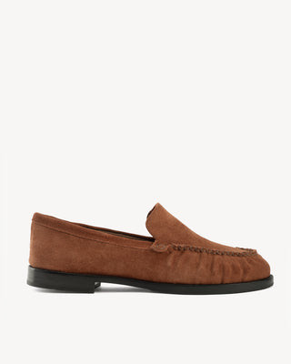 The Laid Back Loafer Hazelnut Suede | Poppy Barley