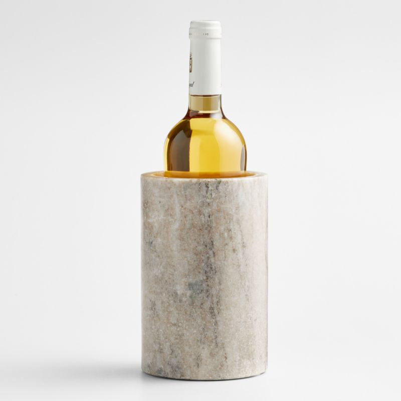 Tuscan Kitchen Marble Wine Cooler + Reviews | Crate & Barrel | Crate & Barrel