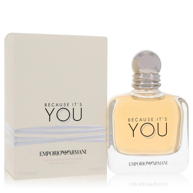 2pcs Combo Because It's You by Giorgio Armani Eau De Parfum Spray 3.4 oz Women | Shop Simon