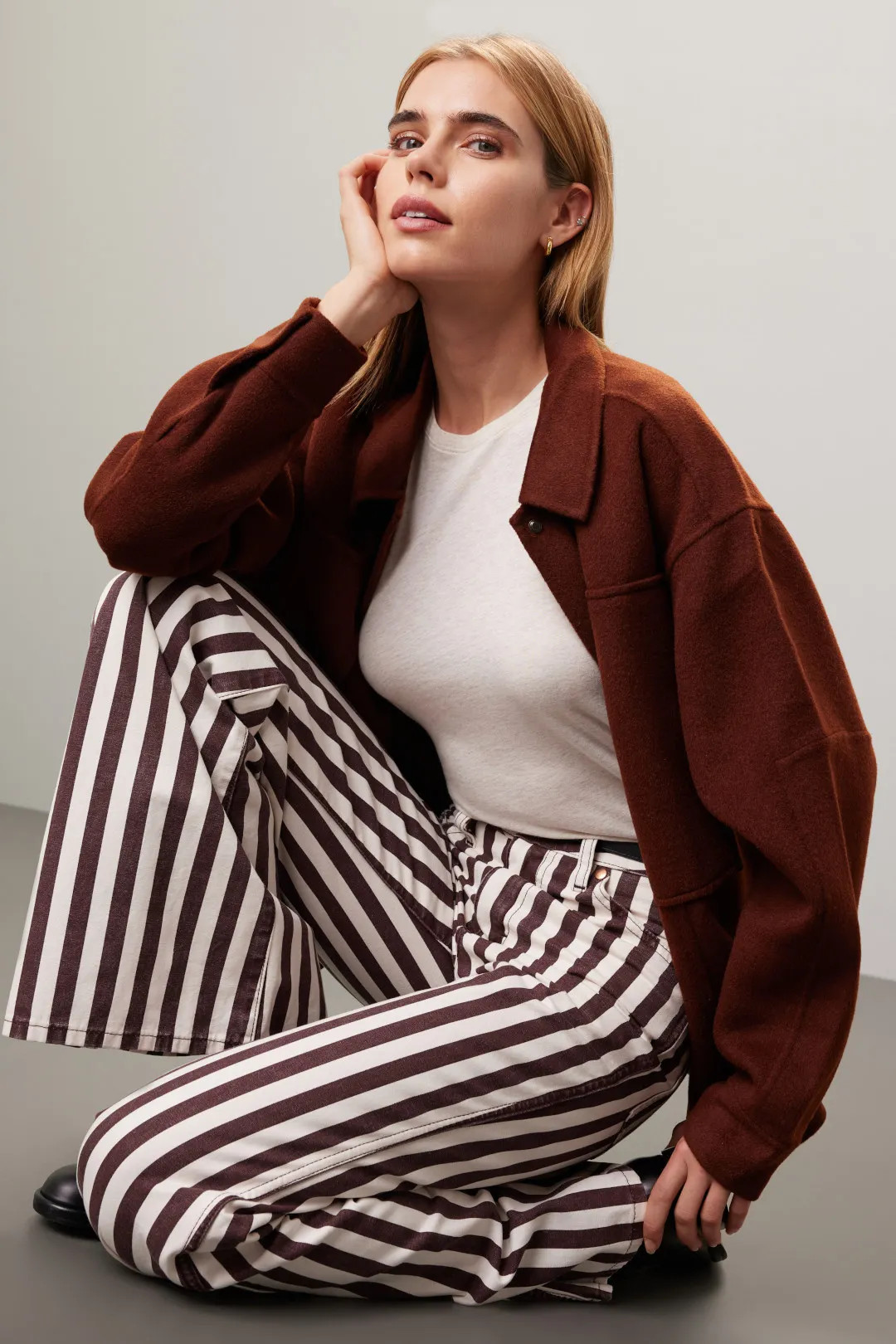Striped Wanderer Pants | Rent the Runway