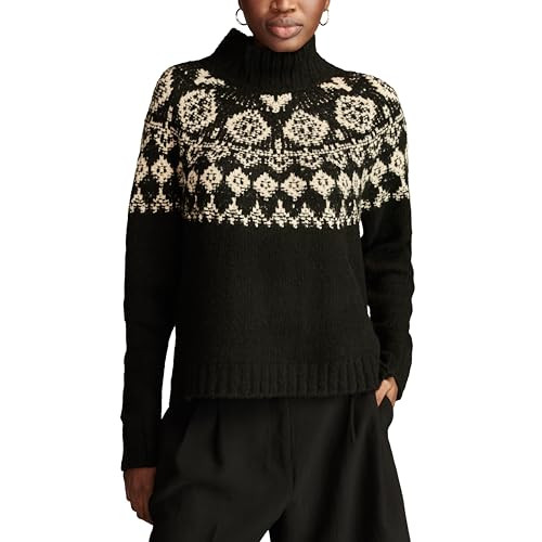 Lucky Brand Womens Fairisle Turtleneck | Amazon (US)