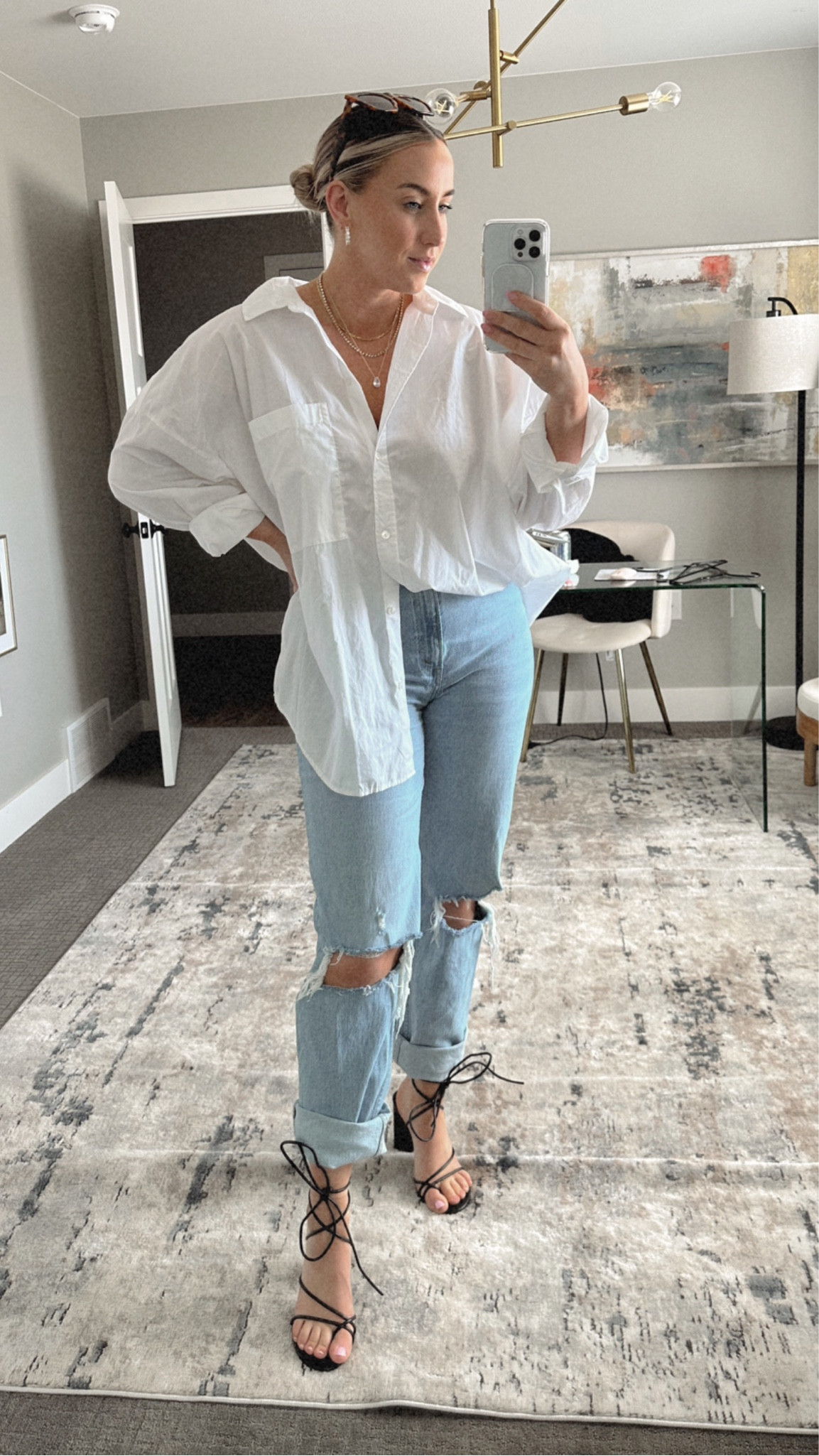 Casual Spring #ootd 

Button down: L
Jeans: 30 Curve Love 
Shoes: TTS

#LTKcurves #LTKfit #LTKstyletip