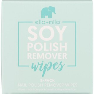 ella+mila Soy Remover Wipes, 5CT | CVS Health