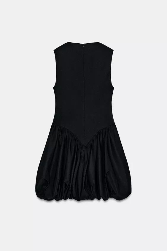 ROBE HALTEUR EFFET BALLON | Zara FR