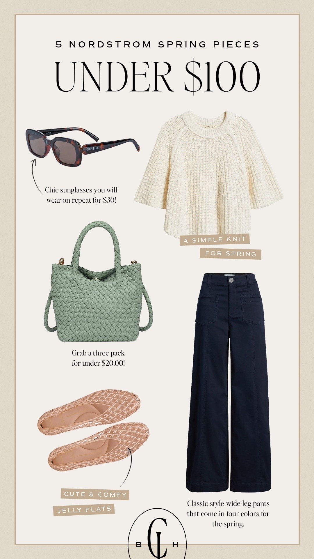 My current picks from @nordstrom for under $100! Easy staples you’ll wear on repeat this season.

#LTKootd