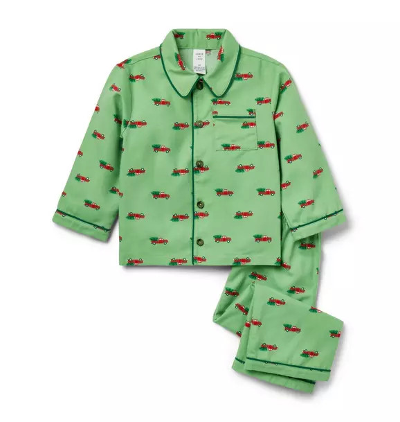 Good Night Classic Pajamas In Holiday Truck | Janie and Jack