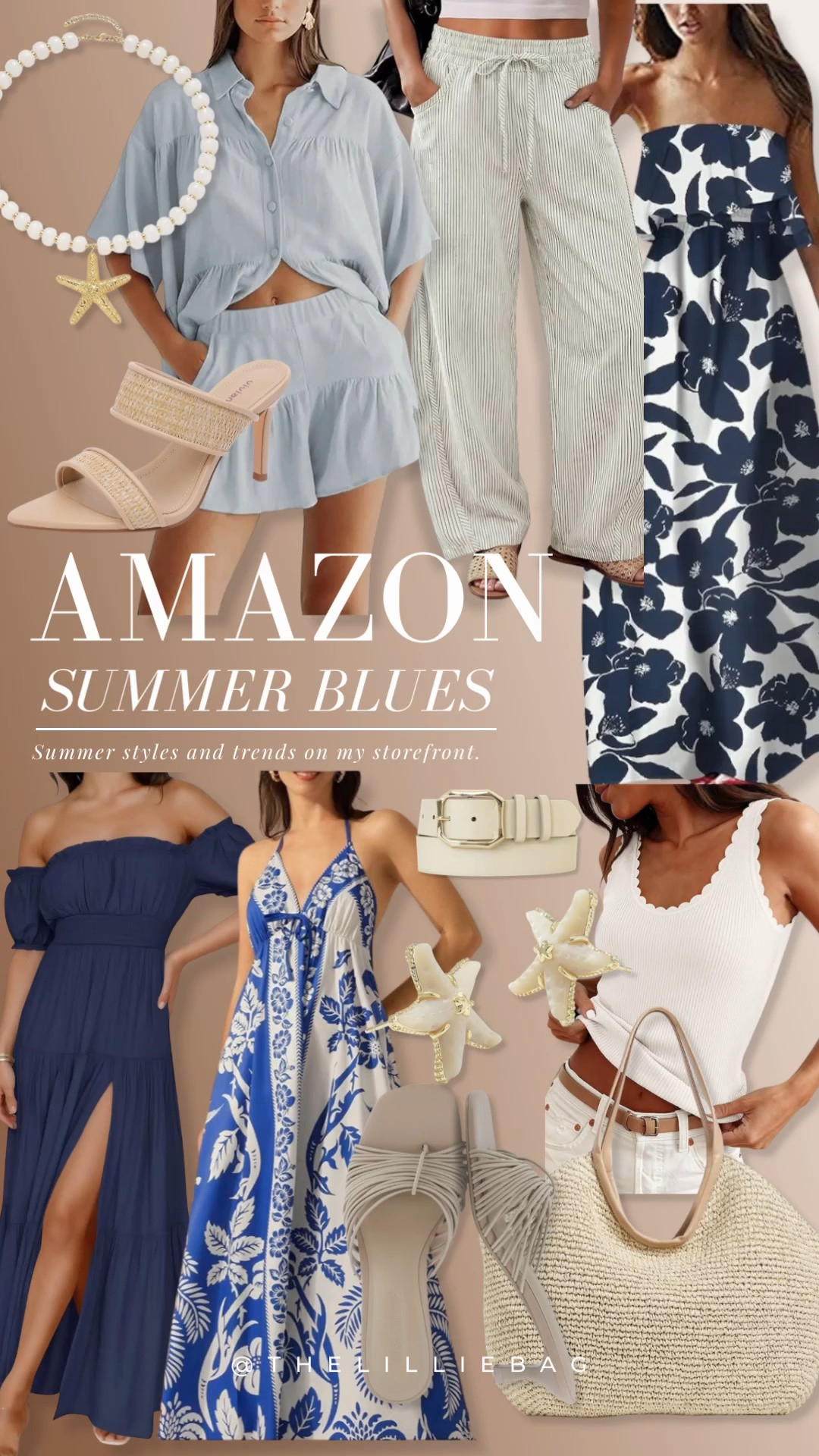 💙 Summer blues done right. From breezy matching sets to easy dresses and everyday accessories, these Amazon finds are giving coastal chic all season long.

Amazon fashion, summer outfit ideas, blue summer dress, matching set, vacation outfits, beach vacation style, linen pants, summer sandals, raffia bag, coastal style, resort wear, affordable fashion, Amazon finds.

#LTKootd #LTKSeasonal