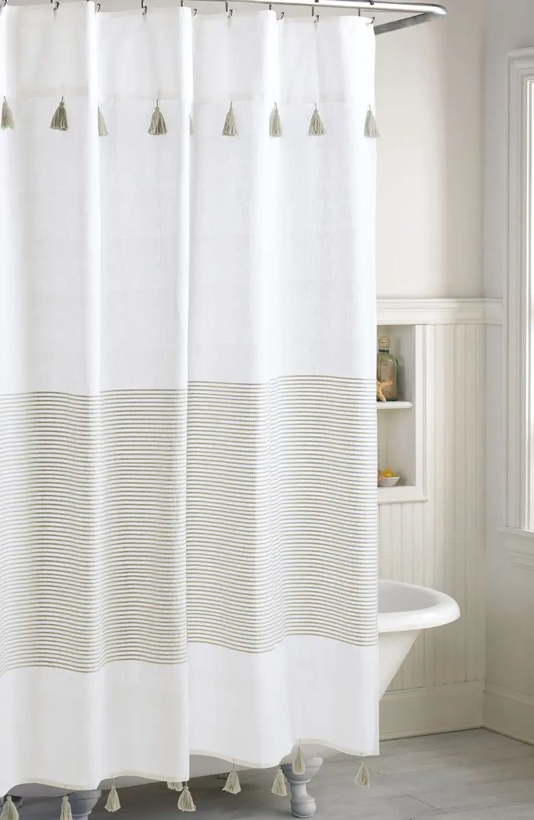 Panama Stripe Shower Curtain | Nordstrom