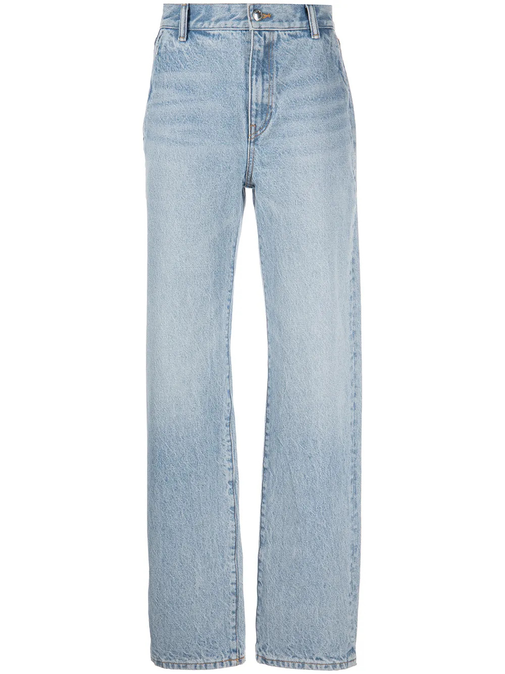 Ez mid-rise straight-leg jeans | Farfetch Global