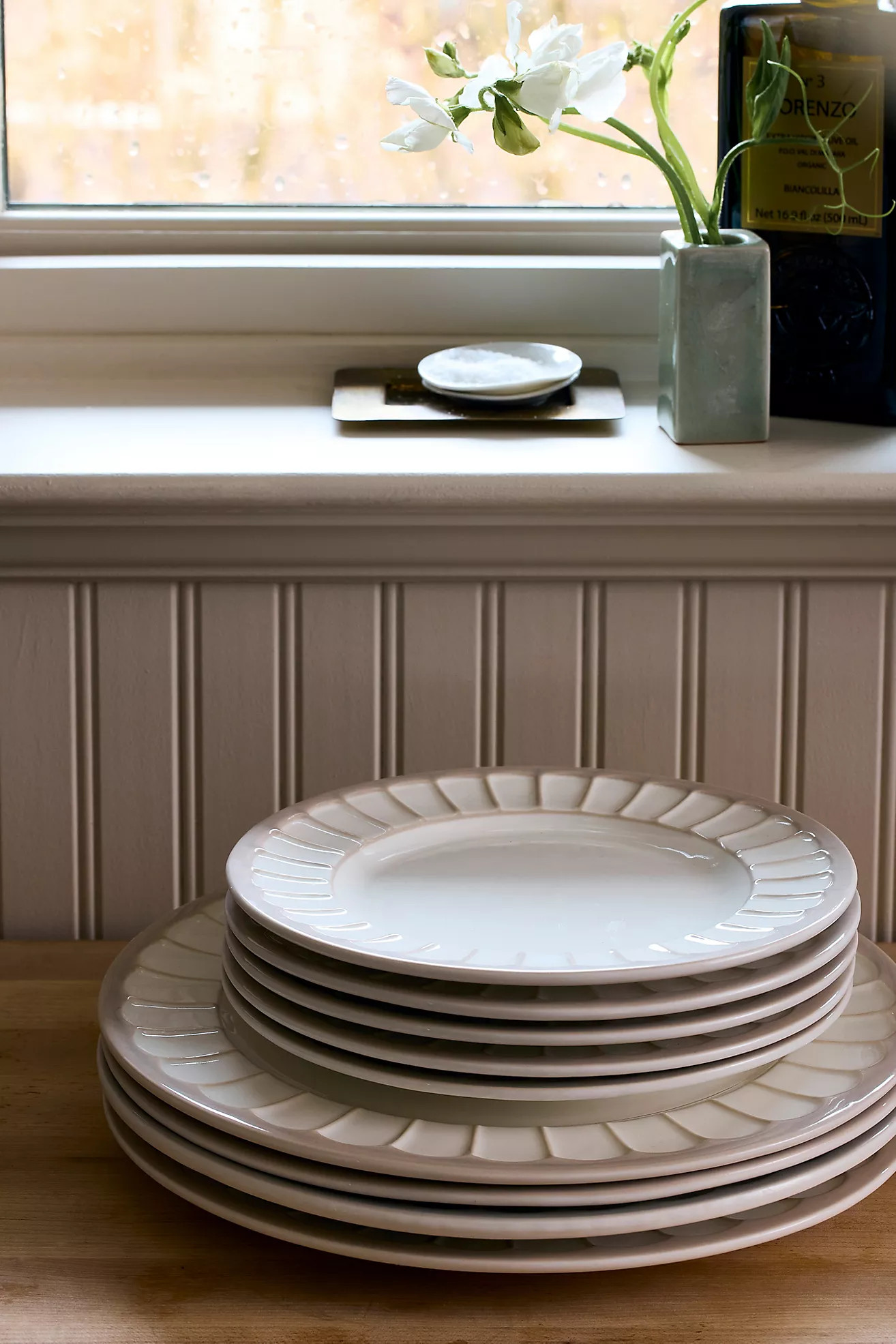 The Latte Stoneware Side Plates, Set of 4: Boulevard Edition | Anthropologie (US)